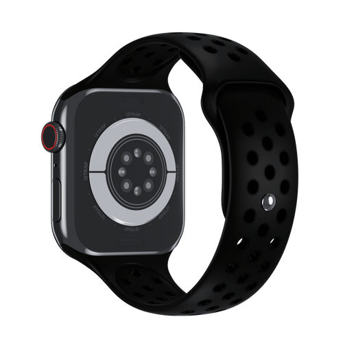 Black/Black Sport Band Active for Apple Watch iSTRAP