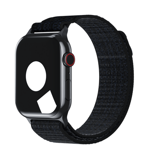 Black/Blue Sport Loop Active for Apple Watch iSTRAP