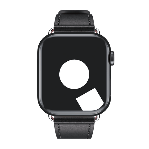 Black Contemporary Buckle for Apple Watch iSTRAP