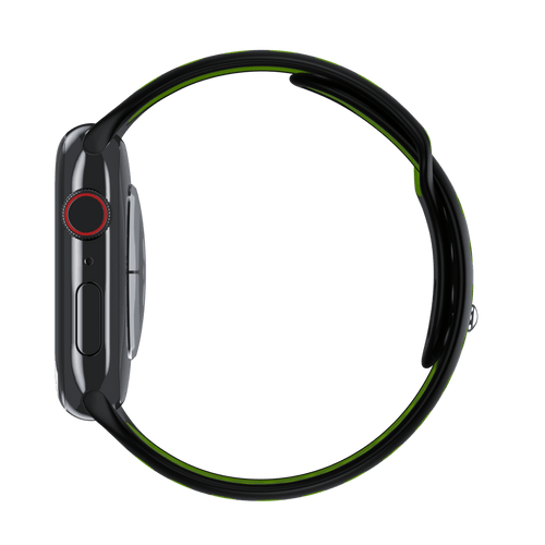 Black/Lime Blast Sport Band Active for Apple Watch iSTRAP