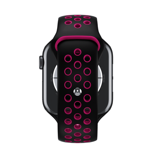 Black/Pink Blast Sport Band Active for Apple Watch iSTRAP