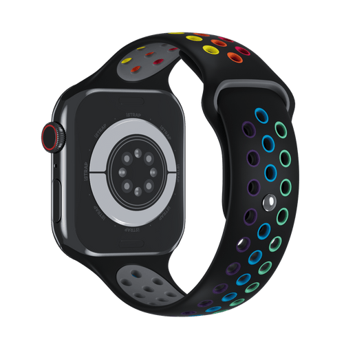 Black/Pride Edition Sport Band Active for Apple Watch iSTRAP