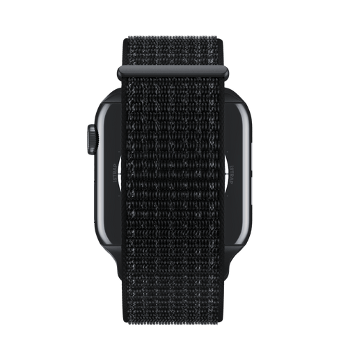 Black/Pure Platinum Sport Loop for Apple Watch iSTRAP