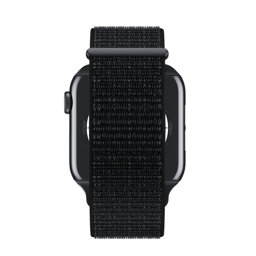 Black Reflective Sport Loop for Apple Watch iSTRAP