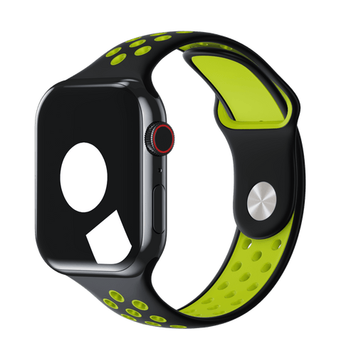 Black/Volt Sport Band Active for Apple Watch iSTRAP