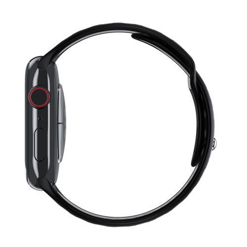 Black/White Sport Band Active for Apple Watch iSTRAP