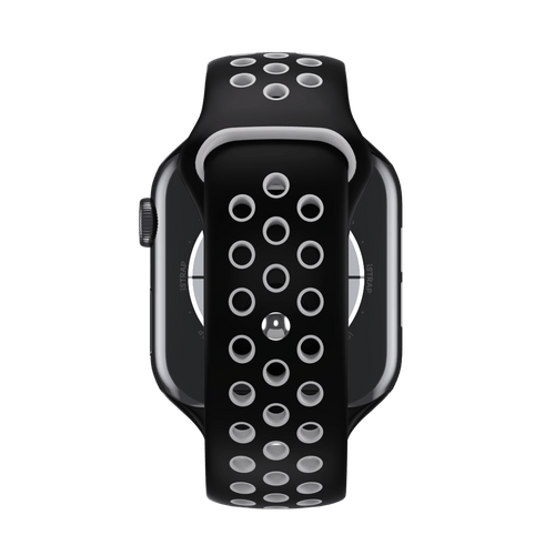 Black/White Sport Band Active for Apple Watch iSTRAP