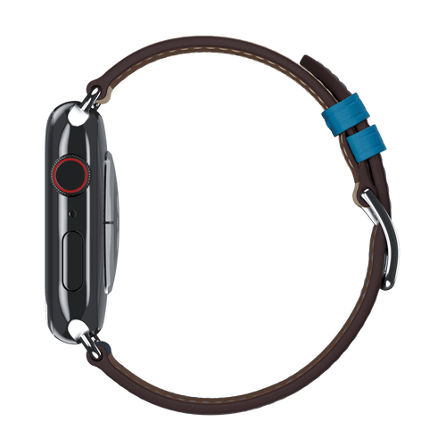 Bleu lin/Craie/Bleu du Nord Single Tour for Apple Watch iSTRAP