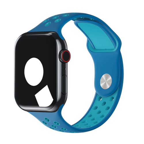 Blue Orbit/Gamma Blue Sport Band Active for Apple Watch iSTRAP