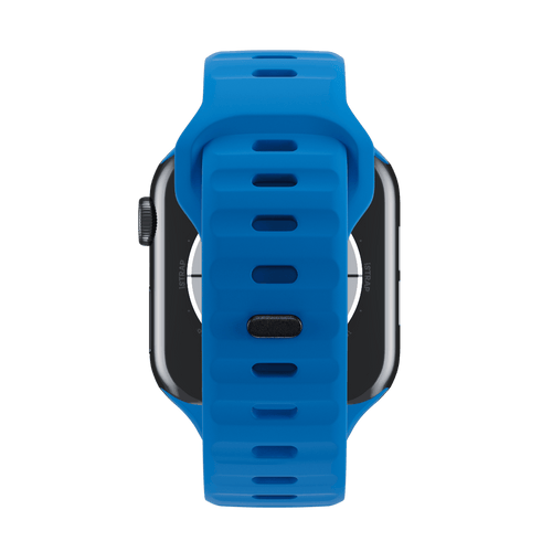 Blue Sport Band Groove for Apple Watch iSTRAP