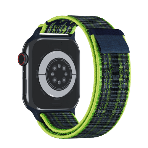 Bright Green/Blue Sport Loop Active for Apple Watch iSTRAP