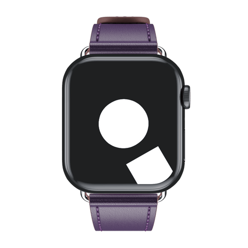 Dark Aubergine Contemporary Buckle for Apple Watch iSTRAP