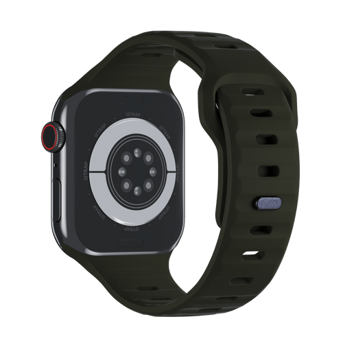 Dark Olive Sport Band Groove for Apple Watch iSTRAP