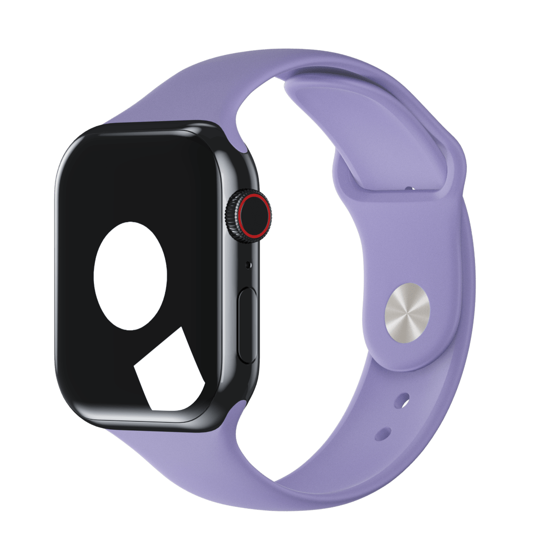 Silicone Band Lavender Sport Band Apple Watch English Lavender