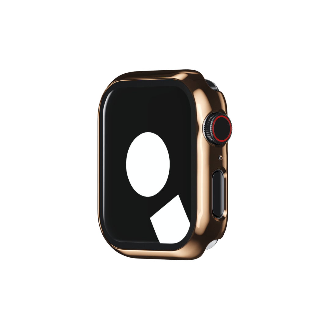 Apple Watch Series 7 GPSモデル45mm カスタム重量ゴールドケース装着 Apple Watch Series 7 GPSモデル45mm カスタム重量ゴールドケース装着