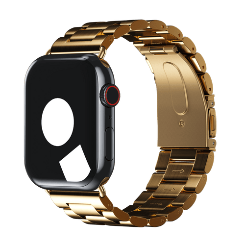 Gold Tri-Link Bracelet for Apple Watch iSTRAP