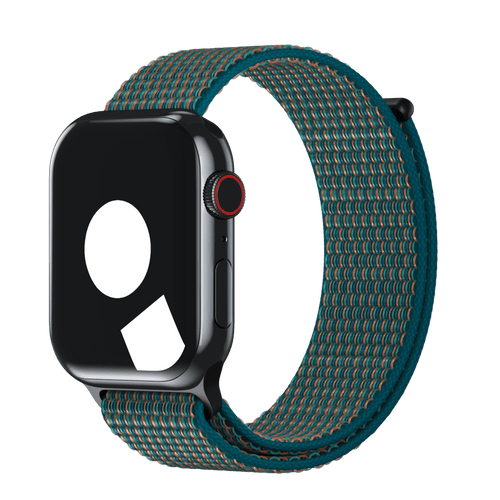 Hyper Crimson/Neptune Green Sport Loop for Apple Watch iSTRAP