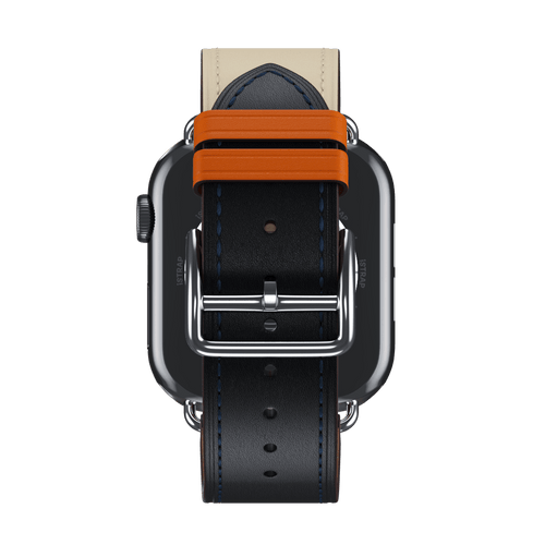 Indigo/Craie/Orange Single Tour for Apple Watch iSTRAP