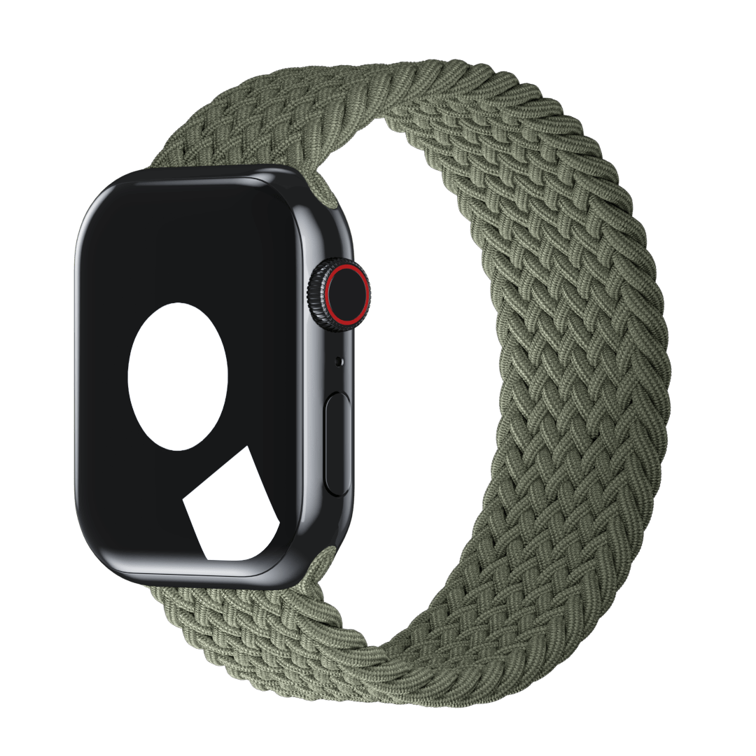 Apple watch braided solo loop green hotsell