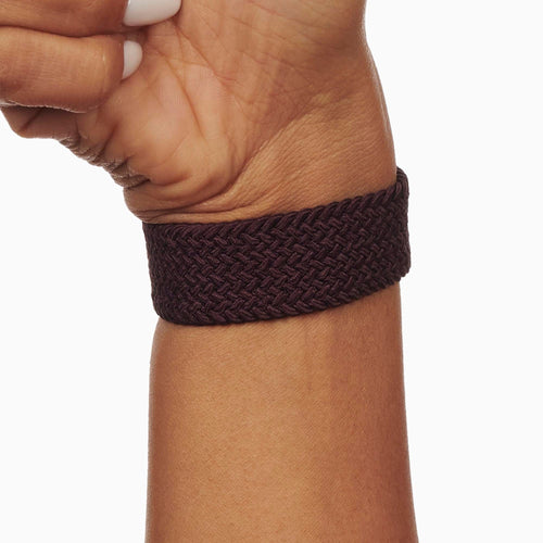 Dark Cherry Braided Solo Loop for Apple Watch iSTRAP