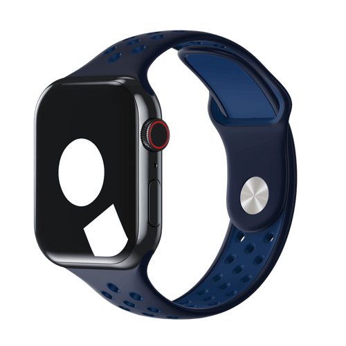 Midnight Navy/Mystic Navy Sport Band Active for Apple Watch iSTRAP