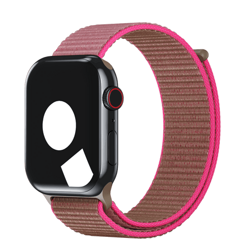 Neon Pink Sport Loop for Apple Watch iSTRAP