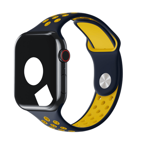 Obsidian/Daffodil Sport Band Active for Apple Watch iSTRAP