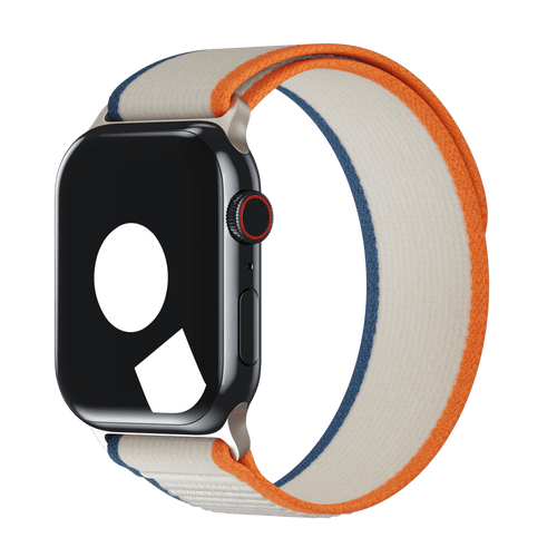 Orange/Beige Trail Loop for Apple Watch iSTRAP