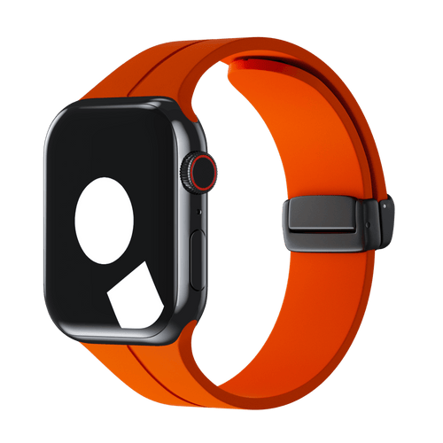 Orange D-Buckle Sport Band for Apple Watch iSTRAP