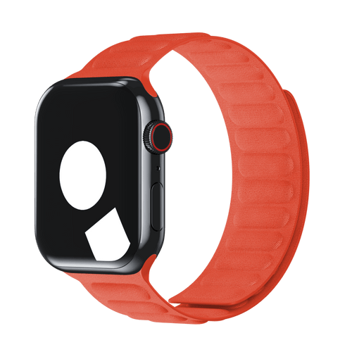 Orange Magnetic Link for Apple Watch iSTRAP