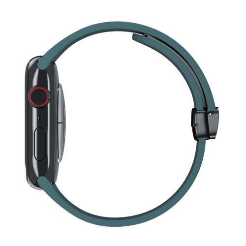 Pine Green D-Buckle Sport Band for Apple Watch iSTRAP