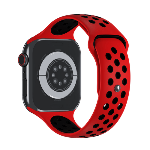 Red/Black Sport Band Active for Apple Watch iSTRAP