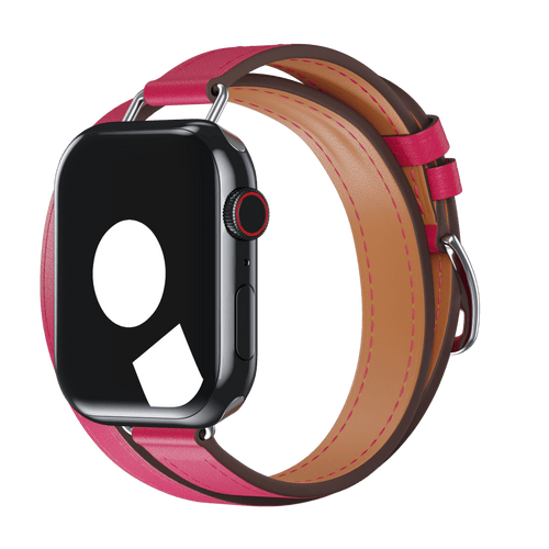 Rose Mexico Attelage Double Tour for Apple Watch iSTRAP