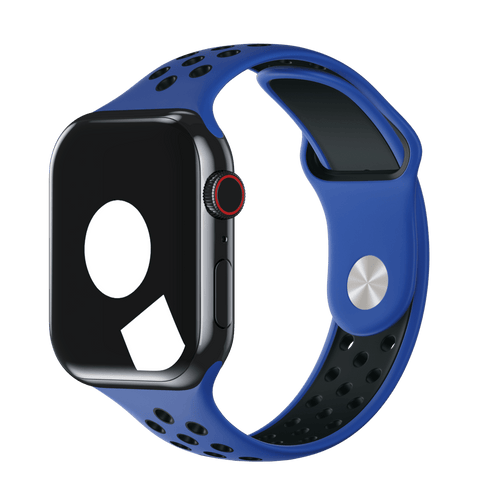 Royal Pulse/Black Sport Band Active for Apple Watch iSTRAP