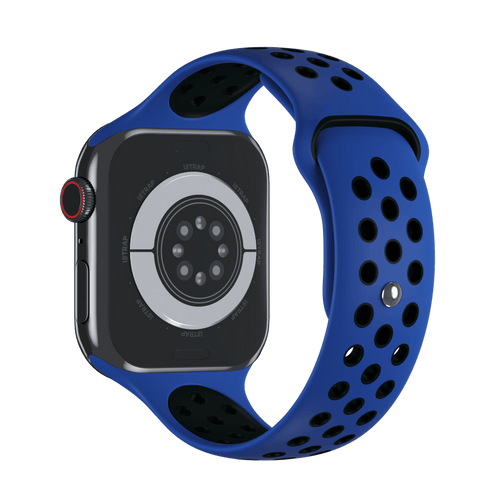 Royal Pulse/Black Sport Band Active for Apple Watch iSTRAP