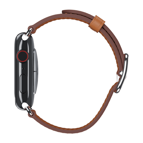 Saddle Brown Contemporary Buckle for Apple Watch iSTRAP