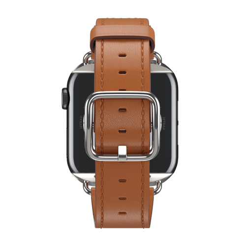 Saddle Brown Contemporary Buckle for Apple Watch iSTRAP