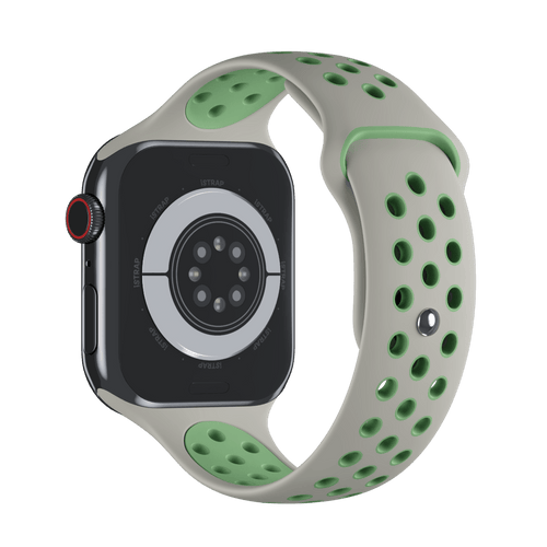 Spruce Aura/Vapour Green Sport Band Active for Apple Watch iSTRAP