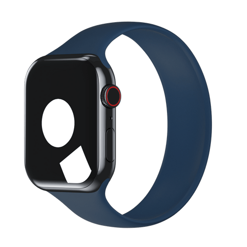 Storm Blue Solo Loop for Apple Watch iSTRAP