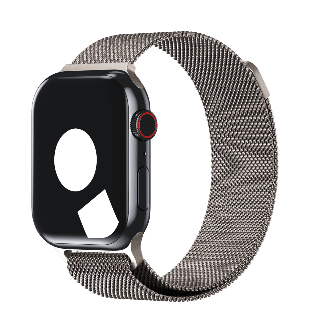 Titanium Apple Watch Series Bands Titanium Milanese Loop Band For