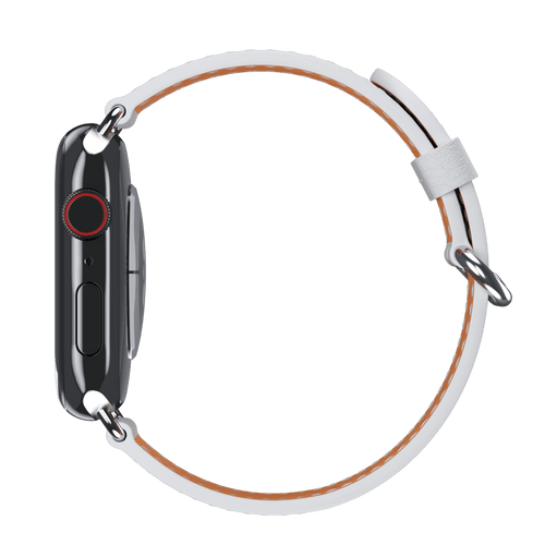 White Classic Buckle for Apple Watch iSTRAP