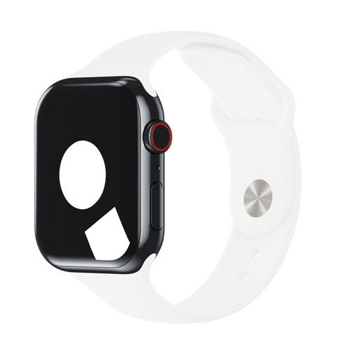 White Sport Band for Apple Watch iSTRAP