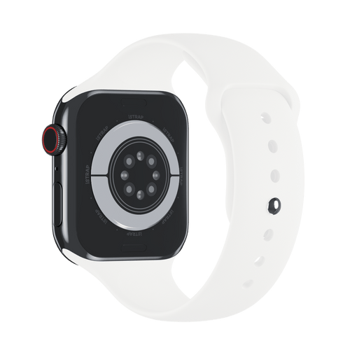 White Sport Band for Apple Watch iSTRAP