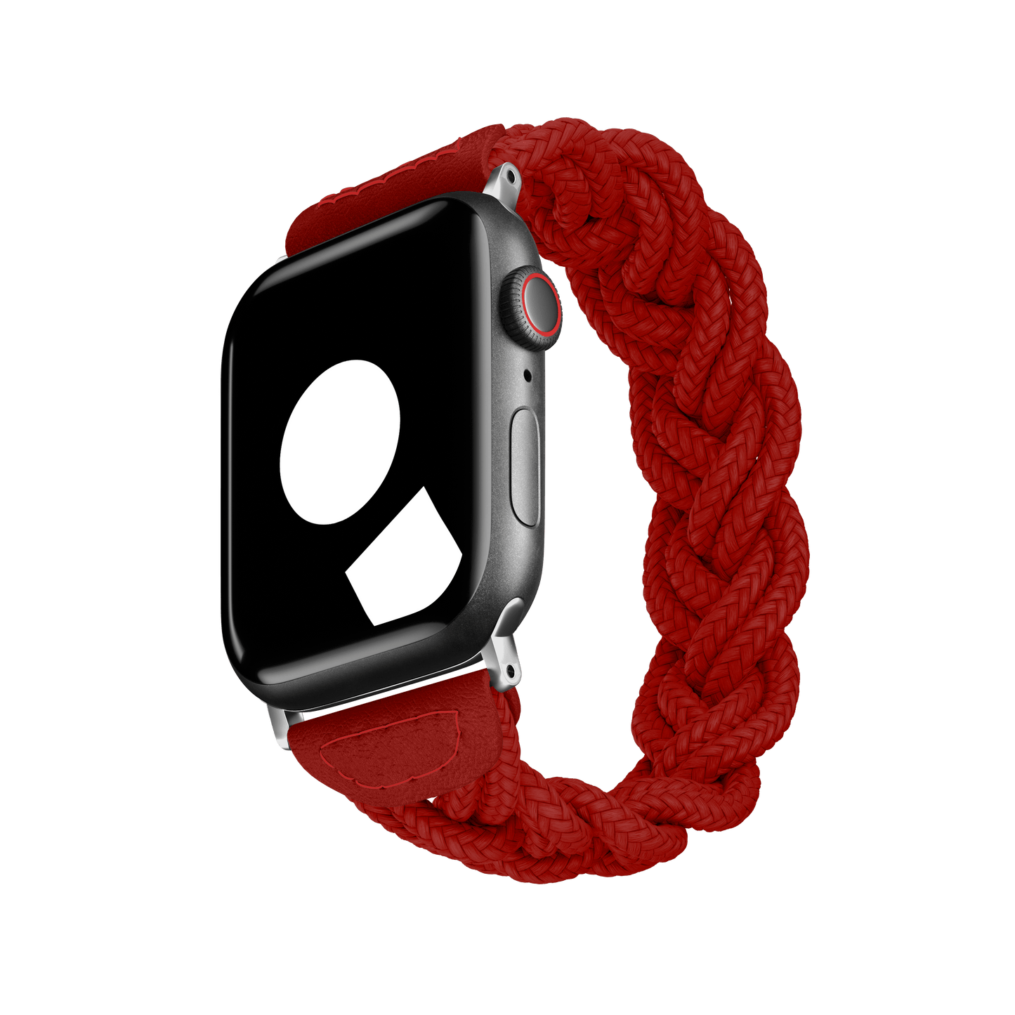 Red Twisted Solo Loop for Apple Watch
