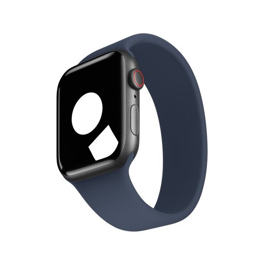 Storm Blue Solo Loop for Apple Watch