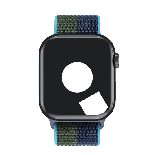 Abyss Blue/Moss Green Sport Loop for Apple Watch