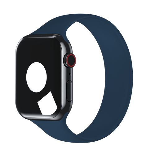 Abyss Blue Solo Loop for Apple Watch iSTRAP