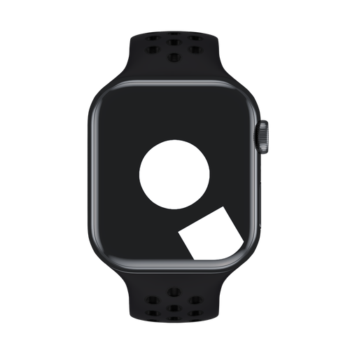 Anthracite/Black Sport Band Active for Apple Watch