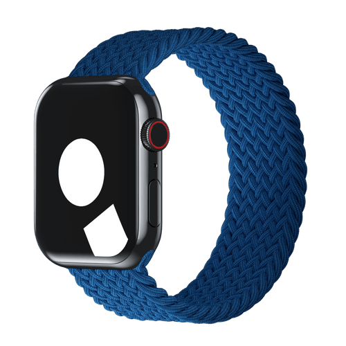 Atlantic Blue Braided Solo Loop for Apple Watch iSTRAP