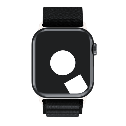 Black Alpine Loop for Apple Watch iSTRAP